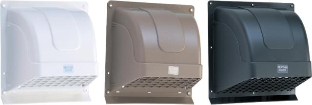 日本電興 屋外 換気扇フード Wk ホワイト 羽根径cm 樹脂製 防鳥網付 換気扇部材の通販はau Wowma エスエスネット