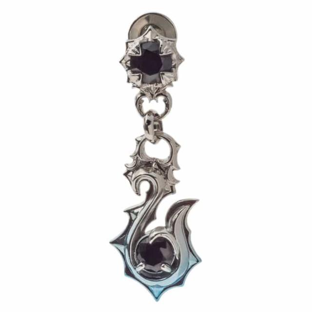 アルテミスキングス ARTEMIS KINGS 青彩 フィッシュフック シルバー ピアス 片耳分 SV925 スターリングシルバー キュービックジルコニア AKE0120の通販は 12,870円