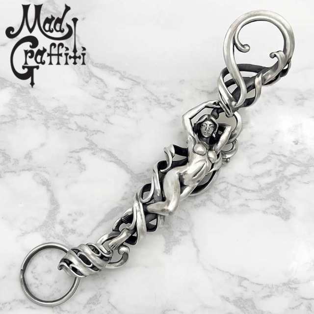 マッドグラフィティ Mad Graffiti プリヴィリッジ 3rd M キーチェーン シルバーキーチェーン キーホルダー メンズ シルバー925 アクセサリー 人気 ブランド ギフト 誕生日 クリスマス 記念日 MG-K-0008の通販は