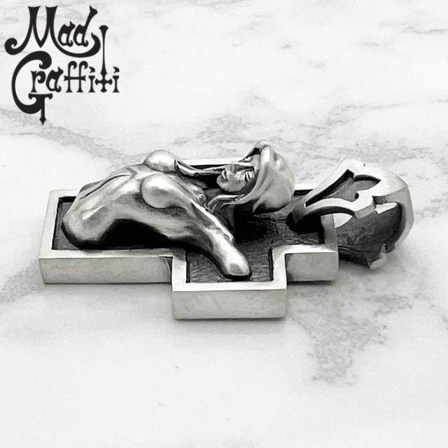 MadGraffiti マッドグラフィティ　クルシフィクシャン　ペンダント 楽天市場】ミディアム クルシフィクシャン シルバーペンダント