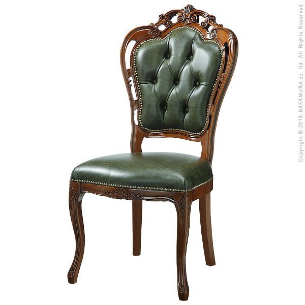 イタリア 家具 ヨーロピアン ヴェローナ クラシック 革張りダイニング