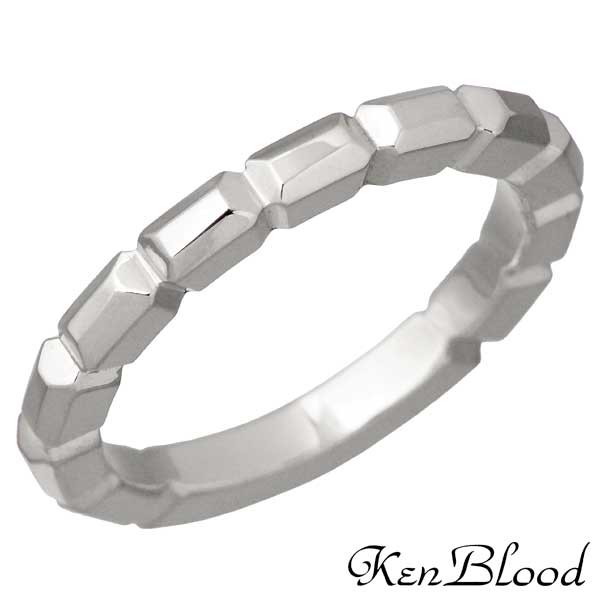 ケンブラッド KEN BLOOD シルバー リング 指輪 メンズ レディース バゲット 9〜25号 KR-259SV