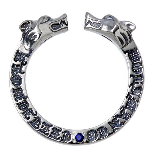 WヘッドストーンリングPSV  11号 ウルフマン B.R.S WOLFMAN B.R.S シルバー リング 指輪