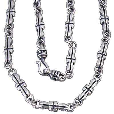 フリースタイル FREE STYLE ネックレス メンズ シルバー クロスリンク -45 FSN-582-45の通販は