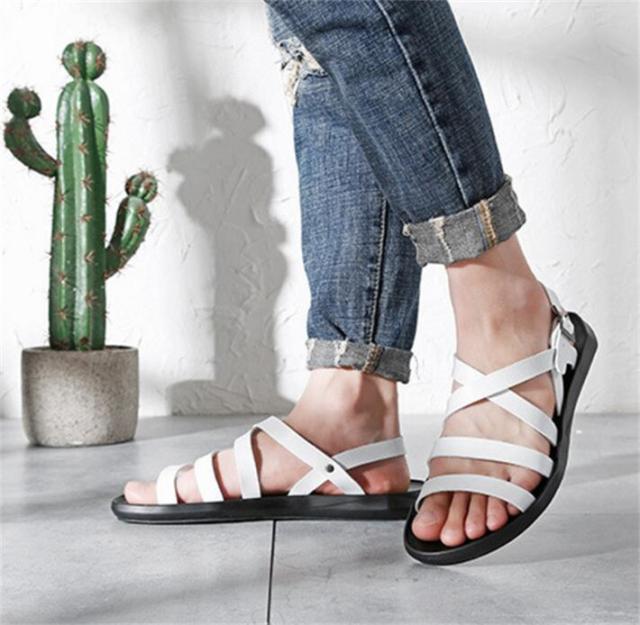 考えた 信頼 灰 白 サンダル メンズ Fp3 Jp