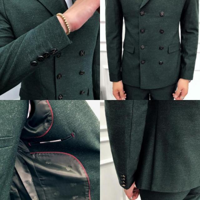 ダブルスーツ スタイリッシュスーツ ８つボタンススリムスーツ スリーピース スーツ メンズフォーマルスーツ結婚式二次会パーティーの通販はau Pay マーケット Hikari 株式会社