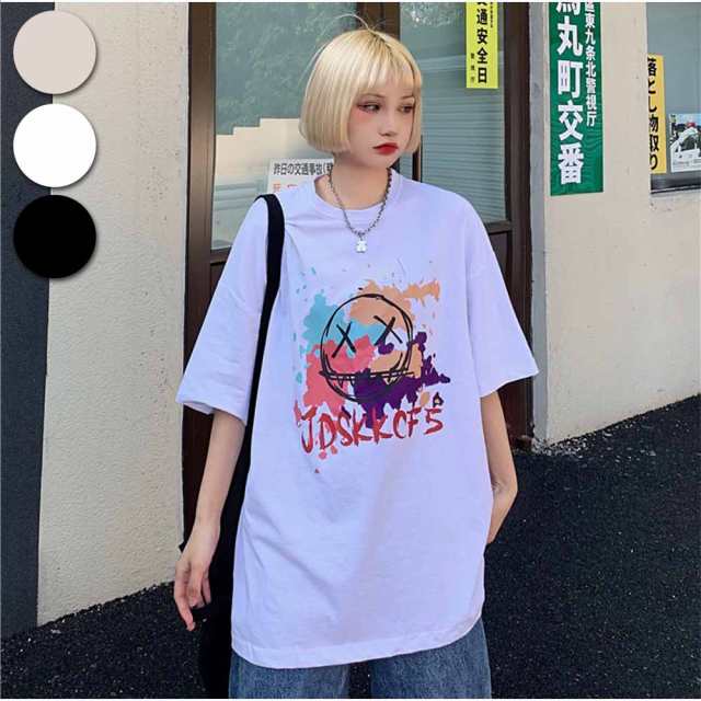 Tシャツ 半袖 トップス ロゴプリント 春夏 韓国ファッションの通販はau Pay マーケット 株式会社 創想