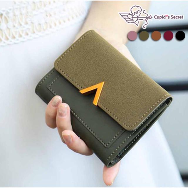 財布 レター型 コンパクト 三つ折り財布 レディース 財布 サイフ ミニ財布 小さい カードケース カード入れ カード収納 おしゃれ 韓国フの通販はau Pay マーケット Cupid S Secret
