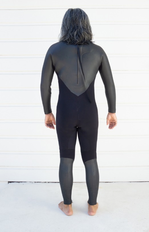 セミドライ バックジップ ウエットスーツ メンズ 選べる 生地 厚