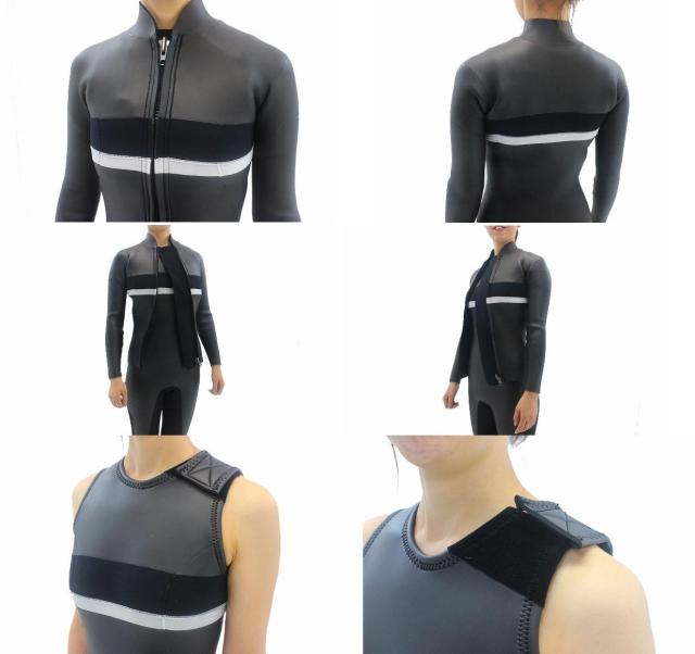 クラシック 上下セット  ショートジョン 肩ベルクロ ロングタッパー フロントジップ 素材 エアーネッスル レディース 選べるカラー 生地 厚さ 2mm 3mm ウェットスーツ ラバー 女性用 オーダー 2ピース ストレッチ 伸縮 サーフィンの通販は 24,969円