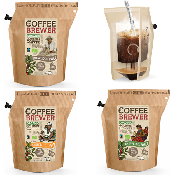コーヒー ブリューワー（GROWERS CUP Coffee Brewer）お試しセット（オーガニック・有機JAS）【送料無料】【ポイント消化
