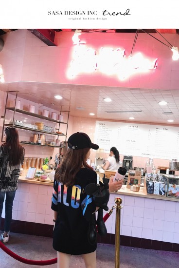 ロゴ ｔシャツ 夏服 レディース 韓国 ファション レディース ストリート ビッグシルエット 半袖 Tシャツ 背中 大きいロゴ 英字 オーバーの通販はau Pay マーケット Vestito