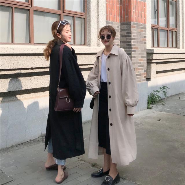 春コート レディース 春服 レディース ロングコート 韓国 ファション レディース トレンチコート ウエストマークコート マキシコート コの通販はau Pay マーケット Vestito
