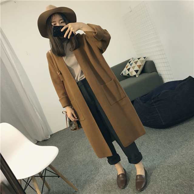 コーディガン レディース 韓国 ファッション ニット 冬服 レディース ロングニットカーディガン レディース ニットコート ゆったり オーの通販はau Pay マーケット Vestito