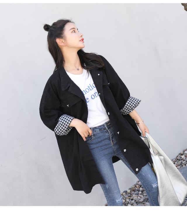 シャツジャケット レディース 春 ジャケット 韓国 ファッション レディース 春服 レディース 春アウターレディース オーバーサイズ ビッの通販はau Pay マーケット Vestito