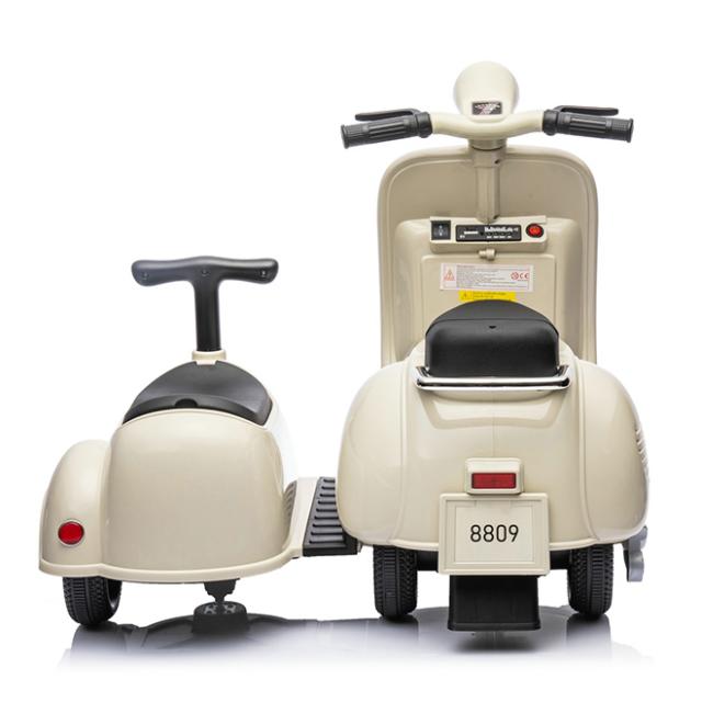 P3倍最終日!】 電動乗用玩具 こども用電動乗用 ミニベスパ 2シーター 
