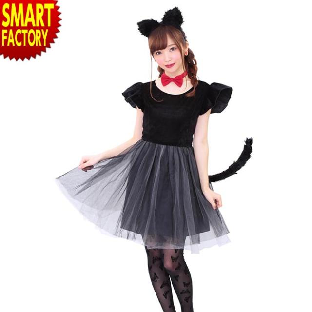 ハロウィン コスプレ プティシャノワール 黒猫 クロネコ ねこ アニマル 動物 チュール スカート コスプレ コスチューム レディース 女性 の通販はau Pay マーケット 自転車通販 スマートファクトリー