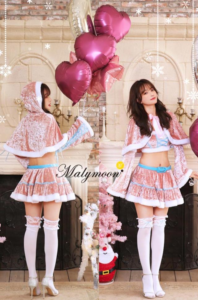 クリスマス コスプレ サンタ 8点セット Malymoon コスチューム