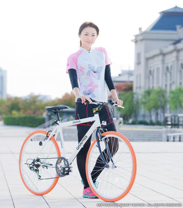 自転車 クロスバイク 【全品P3倍！】 自転車車体 26インチ 700C 可動式ステム シマノ6段変速 全18色 通勤 通学_10