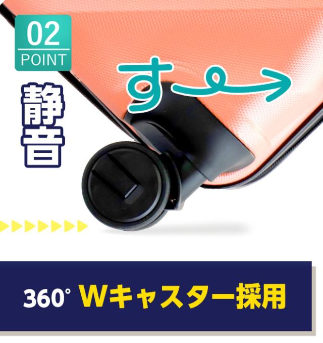 スーツケース Sサイズ 軽量 静音 TSAロック 1-3泊 40L キャリーバッグ