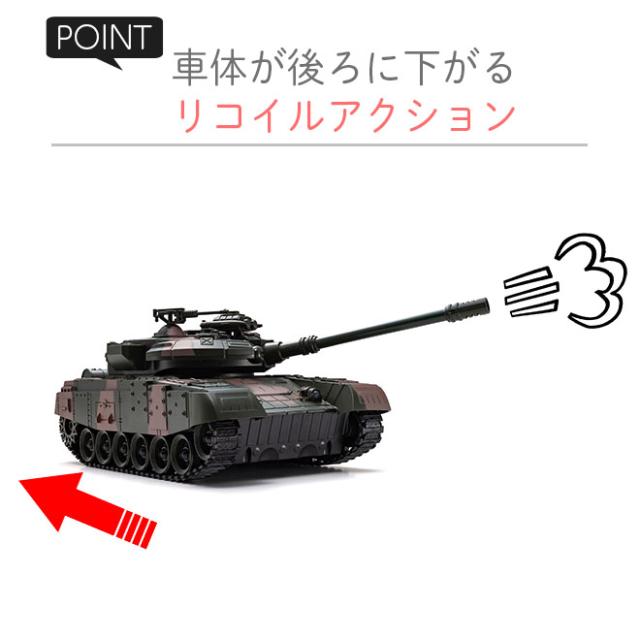 京商 ラジコン 戦車 ラジコンカー ミリタリー戦車 R/C リアル