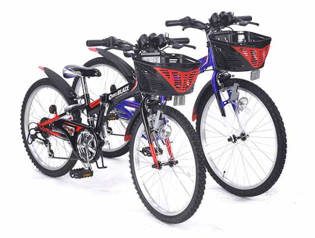 折畳ジュニアMTB 24インチ 【全品P3倍最終日】 子供用 MTB マウンテン