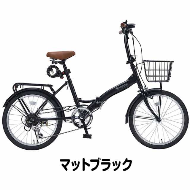 自転車 折りたたみ自転車 【限定価格最終日】 20インチ シマノ製6段変速 マイパラス MF209 BRANCHE