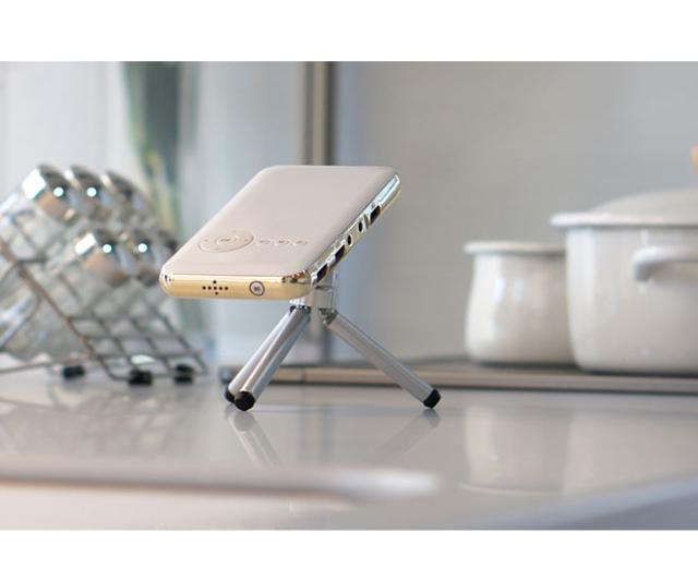 プロジェクター 小型 【全品P3倍！】Bluetooth Android搭載 WiFi スマホサイズ 10〜150インチ コンパクト HDMI 高輝度 DLP_5