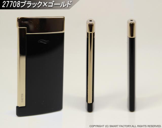 ガス・レフィルプレゼント！ デュポン ライター 黒 クロム ピンク 