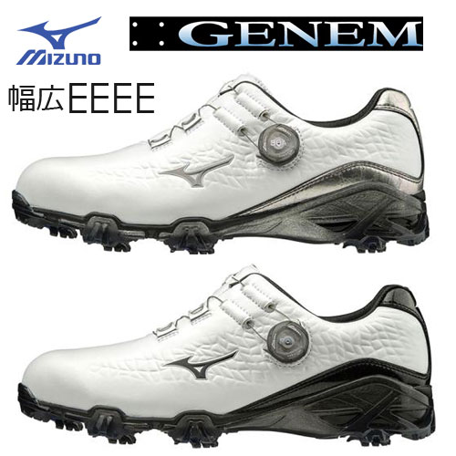 即納 足幅eeee 4e 幅広 ミズノ ジェネム Genem 009boa 51gq1900 ゴルフシューズ 009ボア Mizuno ゴルフ ワイドの通販はau Pay マーケット レビューでポイント2 ウイニングゴルフ