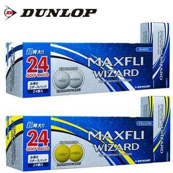 即納 21 New ダンロップ Dunlop ゴルフボール マックスフライ ウィザード １箱 ２４球入り Maxfli Wizard の通販はau Pay マーケット レビューでポイント2 ウイニングゴルフ