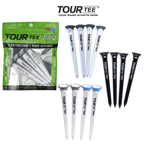 [メール便可能]TOUR TEE PRO　ツアーティープロ　80mm　4本入り　（T-489)　ゴルフ
