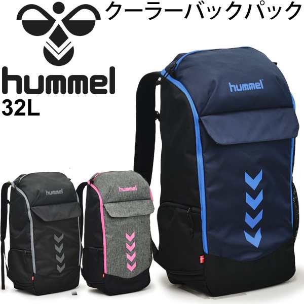 バックパック ヒュンメル hummel クーラーバックパック 32L 保冷機能付きポケット サッカー リュックサック  鞄/HFB6117【ギフト不可】｜au PAY マーケット