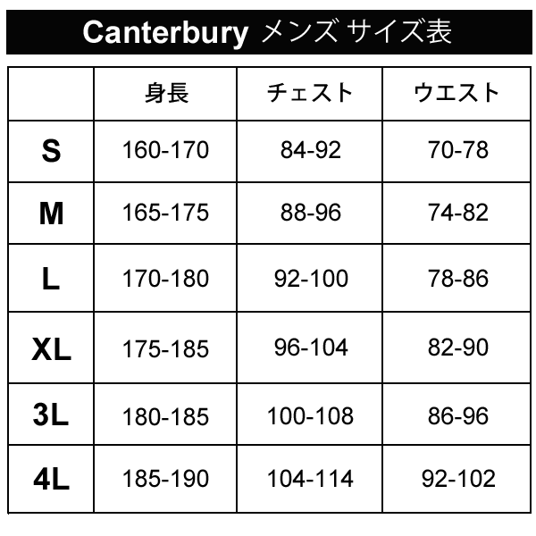 Tシャツ 半袖 メンズ ユニセックス カンタベリー canterbury 4インチ