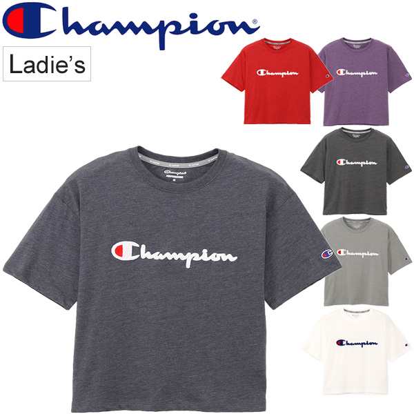 Tシャツ 半袖 レディース チャンピオン champion C VAPOR PP TEE スポーツウェア フィットネス カジュアル 女性 サガラ刺繍  スポカジ シの通販はau PAY マーケット - APWORLD