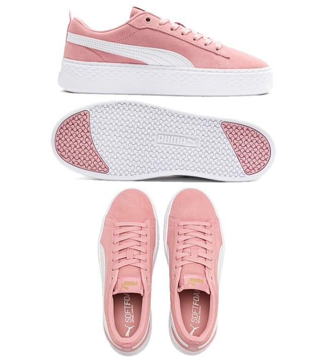 スニーカー レディース シューズ プーマ Puma スマッシュ プラットフォーム Sd コートスタイル 厚底 スウェード ローカット コートシューの通販はau Pay マーケット Apworld
