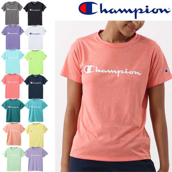 Tシャツ 半袖 レディース チャンピオン Champion C Vapor Tee スポーツ カジュアル ウェア ロゴt 半袖シャツ 女性 シンプル 消臭 Uvカの通販はau Pay マーケット Apworld