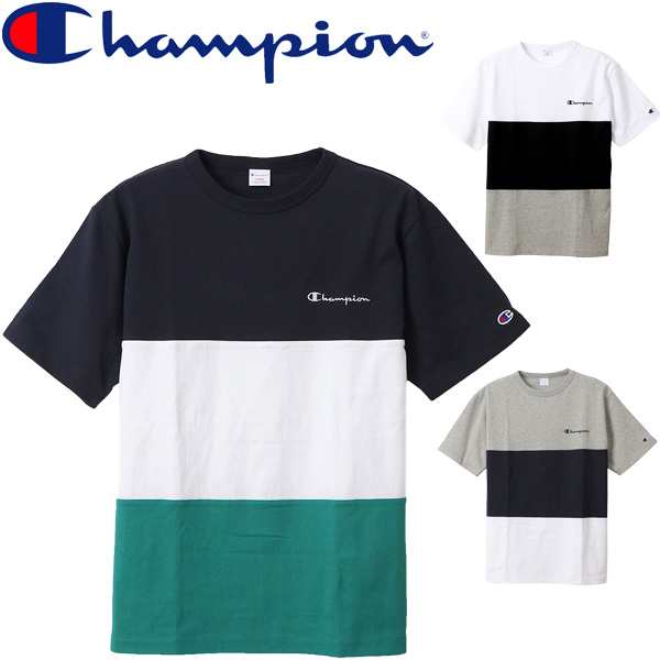 Tシャツ 半袖 メンズ チャンピオン Champion キャンパス Cumpus クルーネック トリコロール 男性 アメカジ 半袖シャツ トップス Tシャツ の通販はau Pay マーケット Apworld