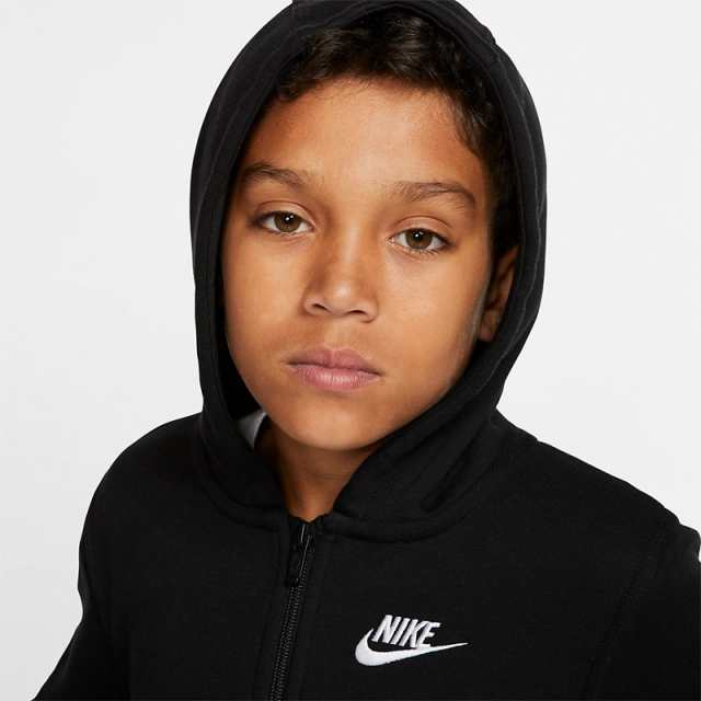 スウェット パーカー キッズ ジュニア 男の子 女の子 子供 子ども服 ナイキ NIKE YTH クラブ フルジップフーディ/スポーツウェア  130-160｜au PAY マーケット