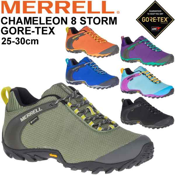 アウトドアシューズ ローカット 防水 メンズ スニーカー メレル Merrell カメレオン 8 ストーム ゴアテックス Chameleon 8 Storm Gore Teの通販はau Pay マーケット Apworld 9日9 59まで Big Saleクーポン有