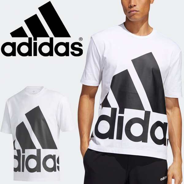 半袖 Tシャツ メンズ アディダス Adidas M Favourites ビッグロゴ Tシャツ スポーツウェア プリントt 男性 ホワイト 白 トップス カジュの通販はau Pay マーケット Apworld