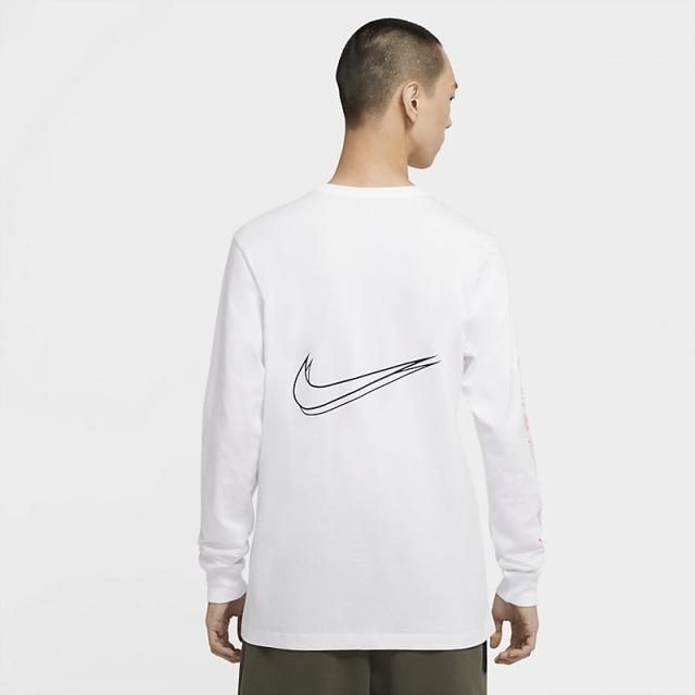 長袖 Tシャツ メンズ ナイキ Nike Hbr ワールドワイド Tee スポーツウェア トレーニング クルーネック プリントt 男性 長袖シャツ ホワイの通販はau Pay マーケット Apworld 9日9 59まで Big Saleクーポン有