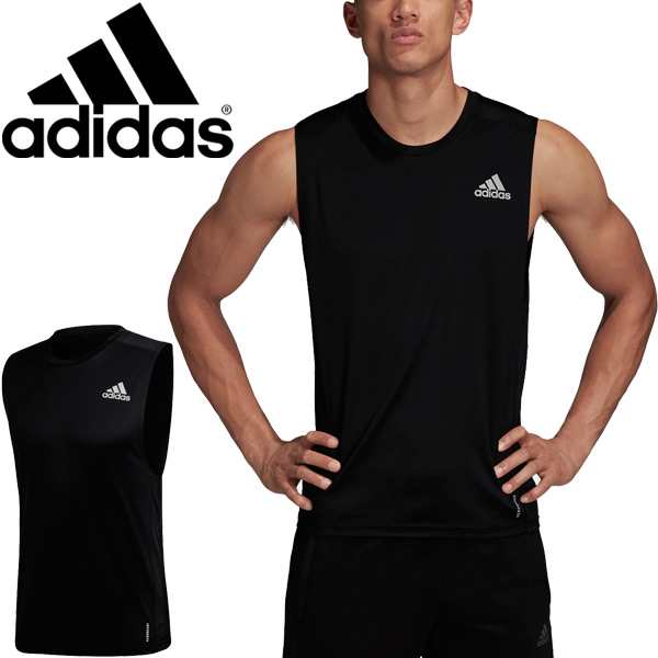 ノースリーブシャツ Tシャツ メンズ アディダス Adidas Otr Sleeveless スポーツウェア トレーニング ランニング 男性 袖なし 黒 ブラッの通販はau Pay マーケット Apworld
