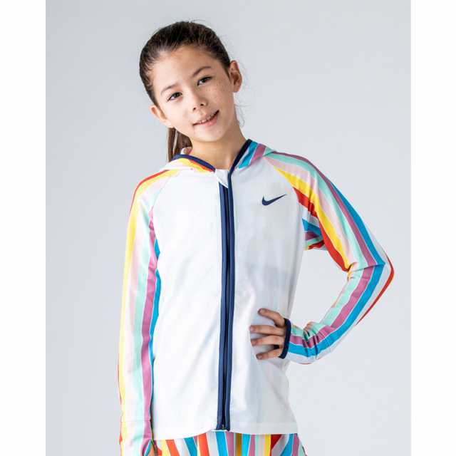 キッズ ラッシュガード 長袖 水着 女の子 子ども ナイキ Nike Girls グラフィック フルジップ 子供用 1 160サイズ 日焼け対策 紫外線対の通販はau Pay マーケット Apworld