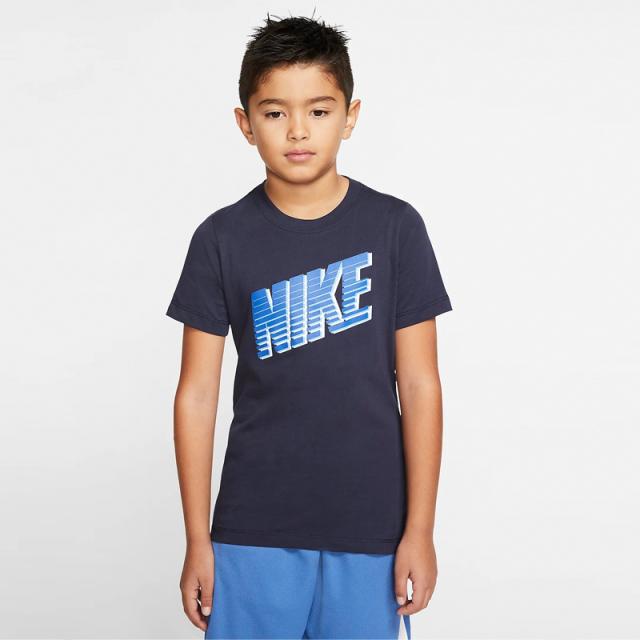 キッズ Tシャツ 半袖 男の子 女の子ジュニア ナイキ Nike Yth ブロック ナイキ Tee スポーツウェア 子供服 130 160cm 紺 ネイビー ロゴt の通販はau Pay マーケット Apworld