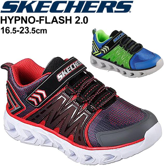 キッズシューズ 光る靴 男の子 ジュニア ボーイズ スニーカー 16 5 23 5cm 子供靴 スケッチャーズ Skechers Hypno Flash2 0 ベルクロ カの通販はau Pay マーケット Apworld 9日9 59まで Big Saleクーポン有