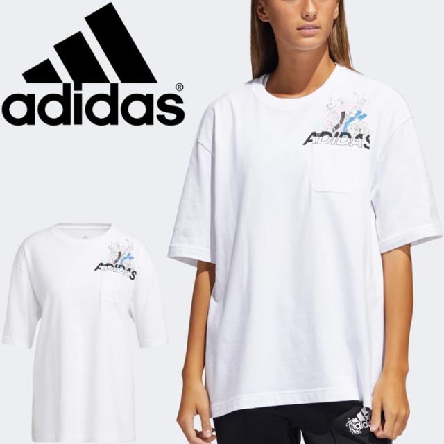 半袖 Tシャツ レディース ポケt アディダス Adidas W Nini Grfx Pocket Tee Nini Sum ニーニ サム コラボ スポーツウェア ホワイト 白 の通販はau Pay マーケット 8日10 00 12日9 59 還元祭クーポン有 Apworld