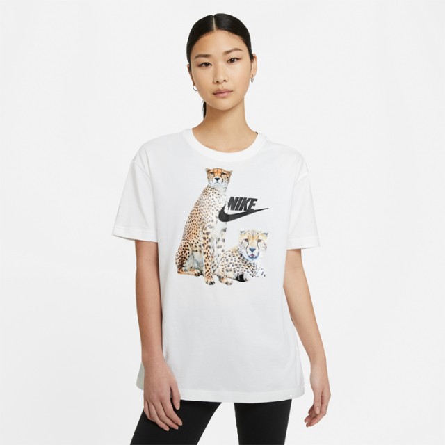 半袖 Tシャツ レディース ナイキ Nike Ws Nsw ボーイ フィアス S S Tee スポーツウェア チーター 動物 プリントt カジュアル ホワイト の通販はau Pay マーケット Apworld