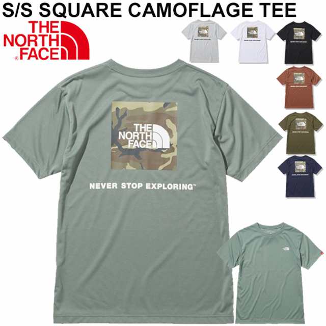 Tシャツ 半袖 メンズ ノースフェイス The North Face スクエアカモフラージュティー アウトドア カジュアル ウェア 速乾 バックプリント の通販はau Pay マーケット Apworld