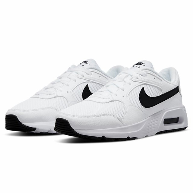 ナイキ スニーカー メンズ NIKE AIR MAX エアマックス SC ローカット スポーツ シューズ 男性 白 ホワイト 靴 くつ クツ  スポカジ/CW455｜au PAY マーケット